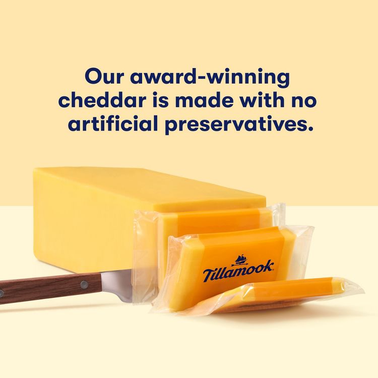 Tillamook Medium Cheddar Cheese Snack Portions - 7.5oz/10ct, 5 of 9