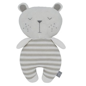 Living Textiles Baby Stuffed Animal - Brooklyn Bear - 1 of 2
