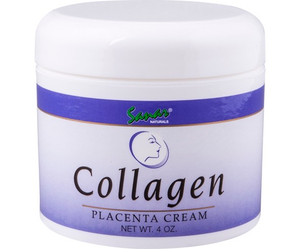 Sanar Naturals Women's Collagen and Placenta Cream - 4oz