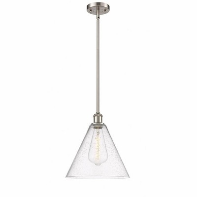 Berkshire - 1 Light Mini Pendant In Industrial Style-12.75 Inches Tall and 12 Inches Wide