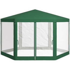 SEVOBAL Camping Tents Pop-Up Outdoor Shelter Tent with Waterproof Floor for 2-3 Person Camping, Green, 45"*8.25"*7.5" - 1 of 4