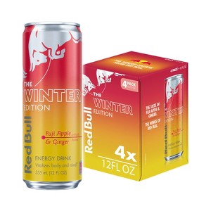 Red Bull Winter 2025 Edition Energy Drink - 4pk/12 fl oz Cans - 1 of 4