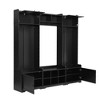 Lycvki 79.1''W. Modern 4-in-1 Entryway Hall Tree with Shoe Storage and Adjustable Shelf - 2 of 4