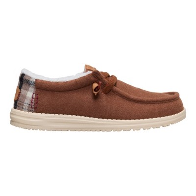 HEYDUDE Wally Cozy Plaid , Downtown Brown/Multi, 12 — фото 7