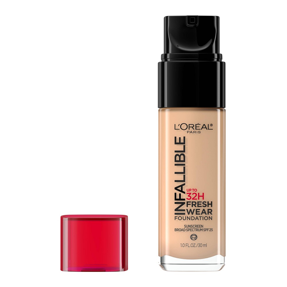 Photos - Other Cosmetics LOreal L'Oreal Paris Infallible 24HR Fresh Wear Foundation with SPF 25 - 450 Rose 