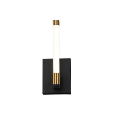 Artcraft Lighting Infiniti 1 - Light Sconce in  Matte Black/Brass