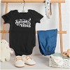 Cute Halloween Whimsical Witch Vibes Baby Romper Boys or Girls Brisco Brands - 3 of 4