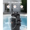 VEVOR Pool Cartridge Filter, 150 sq.ft², High-Efficiency Swimming Pool Filter with Valve, 9000 GPH Spa Filtration Cleaning & Clearing System, Black - 4 of 4