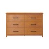 Galano Gianni 6 Drawer 47.2 in. Wide Dresser (Sturdy, Effortless Assembly with Interlocking Drawers) - 2 of 4