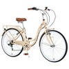 VASIP Ladies Bike, 7-Speed Steel Frame, Front and Rear V brakes for Elegant City Rides and Leisurely Outings - 2 of 4