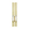 Livex Lighting Acra 2 - Light Wall Light in  Satin Brass - 2 of 2