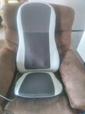 Sharper image body scan best sale seat topper