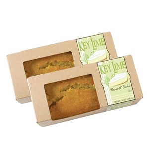 Key Lime Liqueur Cake Bar | Pack of 2 | 14 oz | Beatrice Bakery - 1 of 4