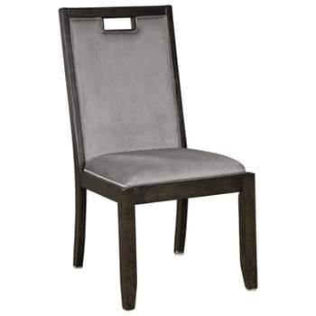 Set of 2 Hyndell Dining Room Chair Dark Brown - Signature Design by Ashley