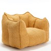 NicBex Memory Foam Bean Bag Sofa with Ultra Plush & Tufted, Cozy Chair Single/2 Seat Sofa for Dorm, Apartment or Living Room - 2 of 4