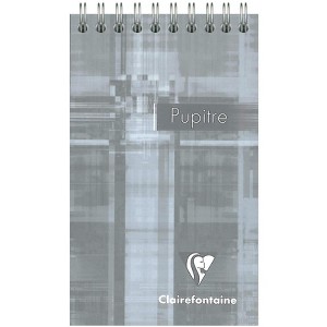 Clairefontaine Wirebound Notepad - Ruled 80 sheets - 3 1/4 x 5 1/2 - Assorted Colors - 1 of 4