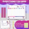 QUOKKA Magnetic Behavior Chore Chart for Kids - Responsibility Chart - Reward Visual Schedule Chart - Multiple Kids | Boys | Girls - 2 of 4