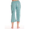Just Love 100% Cotton Women's Capri Pajama Pants Sleepwear - Comfortable and Stylish - 2 of 2