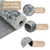 coucheta Multi-size Washable Area Rug, Modern Abstract Non-Slip Soft Low Pile Non Shedding Print Pattern Carpet, for Living Room, Bedroom, Dining - 4 of 4