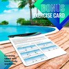 Sunlite Sports Aqua Trainer 2-in-1 Resistance Paddle Set for Water Aerobics & Aquatic Exercise, Low Impact Full-Body Workout – Large Blue - 4 of 4