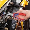 KNIPEX Precision Long Nose Pliers with Cutter Multi-Component Grip 8 Inches : KNIPEX - 4 of 4