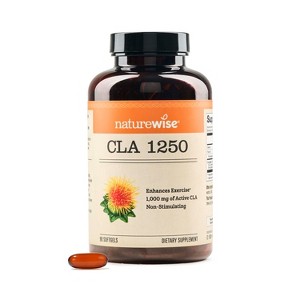 NatureWise CLA - Conjugated Linoleic Acid Supplement for Women and Men, Non Stimulating - Non-GMO - 1 of 4