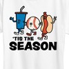 Women's - Instant Message - Tis The Season Americana Short Sleeve Graphic T-Shirt - 2 of 4