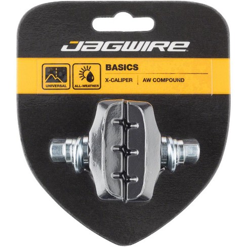 Jagwire Basics X-Age Molded Brake Pads Threaded 50mm Pad 