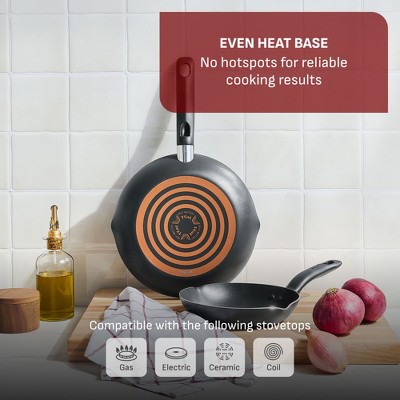T-Fal Simply Cook 8.5qt Nonstick Wide Stock Pot with Lid Black