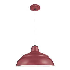 Millennium Lighting R Series 1 - Light Pendant in  Satin Red - 1 of 1