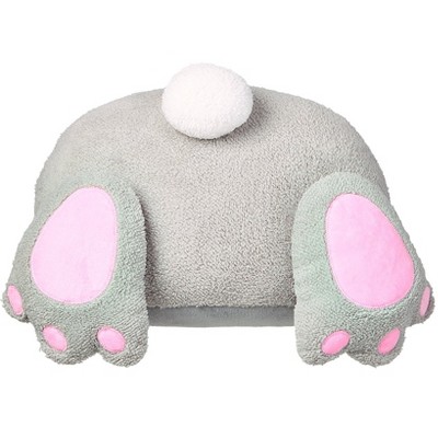 The Lakeside Collection Burrowing Bunny Decorative Pillow