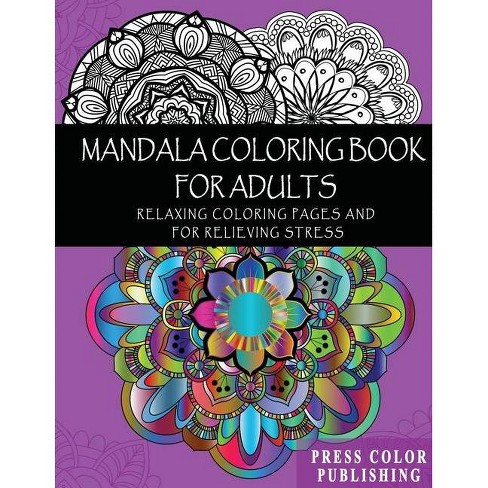 Download Mandala Coloring Book For Adults Paperback Target