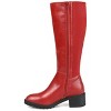 Journee Collection Womens Morgaan Stacked Heel Knee High Boots - 2 of 4