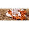 Girl Baby Flutter Sleeve Long Romper - City Mouse - 3 of 4