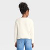 Girls' Chenille Sweater - Cat & Jack™ - 2 of 3