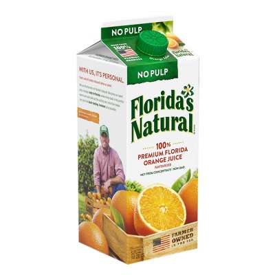 Florida's Natural No Pulp Orange Juice - 59 fl oz