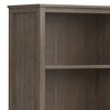 72" Rowan Bookcase Smoky Brown - Wyndenhall: Solid Hardwood, Adjustable Shelves, Storage Cabinet - 4 of 4