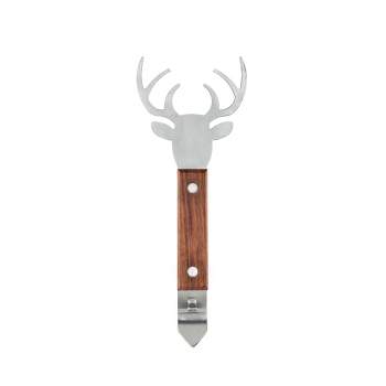 Stag Acacia Wood Bottle Opener by Foster & Rye™