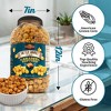 Stonehedge Farms Salted Caramel Flavored Popcorn - 32 oz Large Tub - Bulk Gourmet Deliciously Old Fashioned Popped Sweet Snacks - Made in the USA - 3 of 4