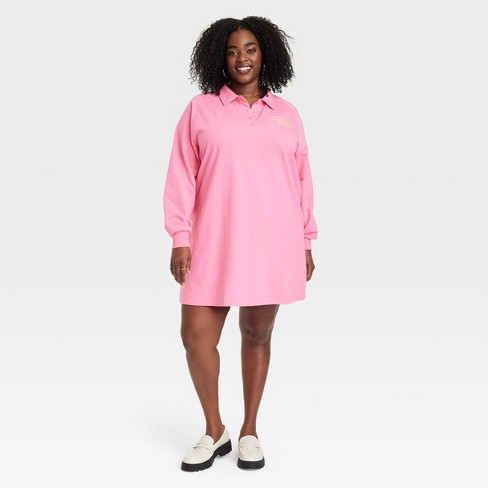 Women's polo clearance t shirt dress