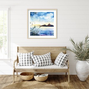 Amanti Art Lake at Dusk by Kristy Rice Framed Wall Art Print - 1 of 4