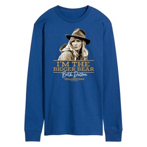 Men's - Yellowstone - I'm The Bigger Bear Long Sleeve Graphic T-Shirt - 1 of 4