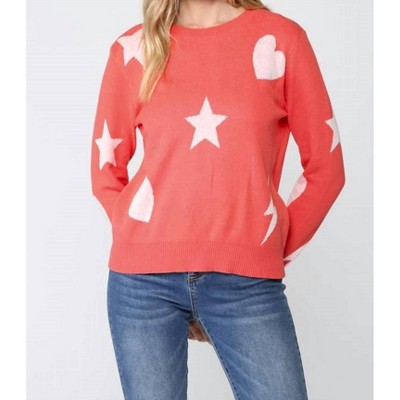 Women's Heart Star Lightning Sweater - Fate M