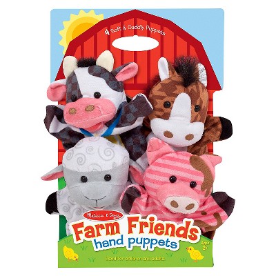 melissa & doug farm friends hand puppets