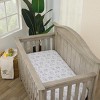 NoJo Disney Lion King Leader of the Pack Black and White Super Soft Fitted Crib Sheet - 4 of 4