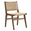 Modway Saoirse Woven Rope Wood Dining Side Chair - Set of 2 - 2 of 4