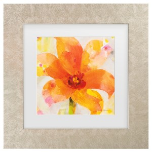 Trademark Fine Art - Albena Hristova Bright Tulips II Matted Framed Art - 1 of 4