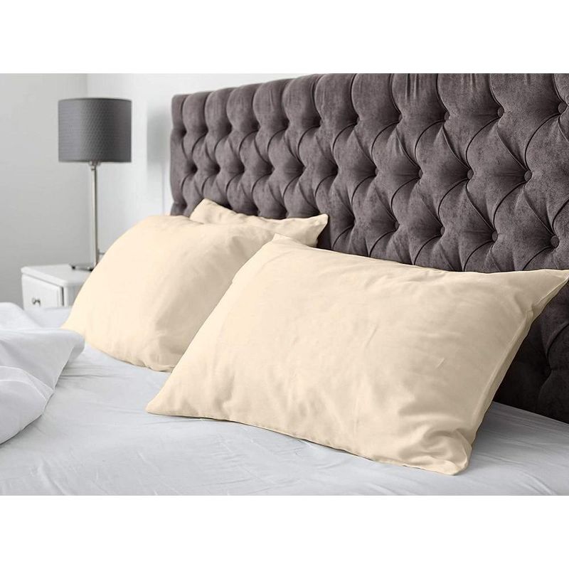 Superity Linen King Pillow Cases - 2 Pack - 100% Premium Cotton - Envelope Enclosure, 4 of 9