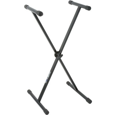 Quik Lok T-10BK X Stand for Keyboard. Singe Tier Single Brace