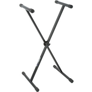 Quik Lok T-10BK X Stand for Keyboard. Singe Tier Single Brace - 1 of 4